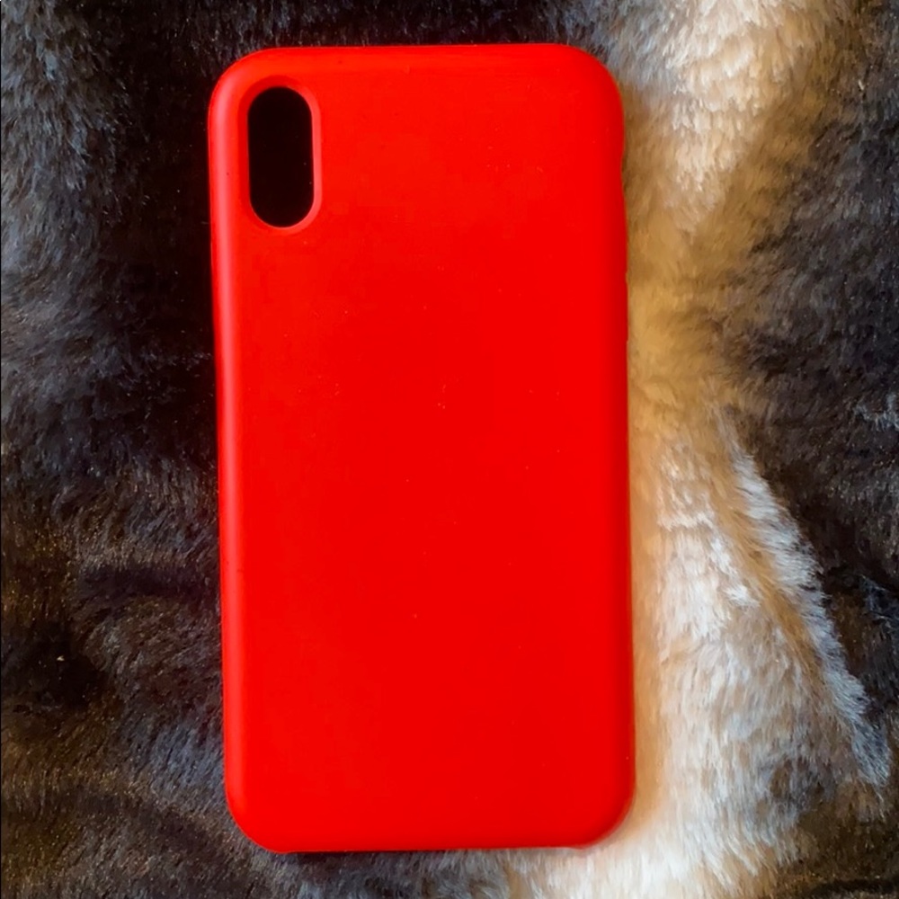 iPhone XR Red Silicone Case
